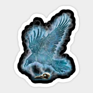Spiritual Release-Raven Sticker